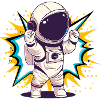 Fusée astronaute