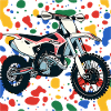 Dirt Bike Motorcycle