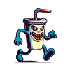Scary Monster Drinking Cup Drinks