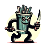Scary Psycho Drinking Cup Boissons
