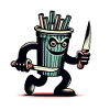 Scary Psycho Drinking Cup Drinks