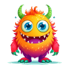 A cute monster