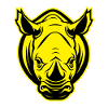 Rhino Animal Portrait
