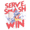 Pickleball Serve Smash Win