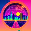 🌅 Retro-Futuristic Vibes 🌴