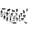 Carte cryptide des États-Unis