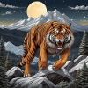 Lifelike Vision Tiger