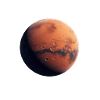 Mars-Entdecker Motiv auf Kleidung