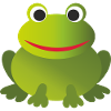 Funny Green Frog - Customizable