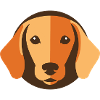 Small Sweet Dachshund Head Caramel