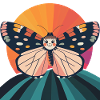 Butterfly Forest Animal