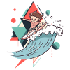 Surfer Hawaii