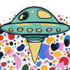 UFO Scifi Spaceship