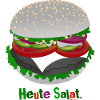 Burger-style salad