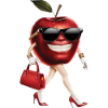 Frauen Apfel