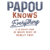 Papou Knows Everything - Grandparents Day