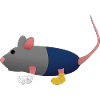 Cute cartoon mouse