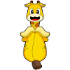 Girafe Banane