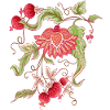 Floral Vine Ornament