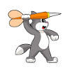 Katze Dart Dartpfeil