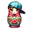 Matryoshka Cool Cap Gift