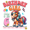 6ème anniversaire fille équitation