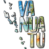 Carte aquarelle Vanuatu