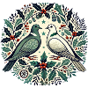 Christmas Doves