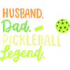 Pickleball-Spieler Vater und Ehemann