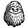 Smiling Yeti - Sasquatch Sighting