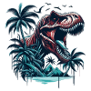 T-Rex Roars Dinosaur Dino Gift