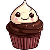 Cupcake aux biscuits muffins