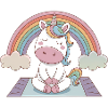 Yoga Einhorn