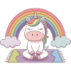 Yoga Einhorn