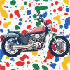 Dirt Bike Motorcycle Biker