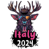 Italie 2024 Cerf