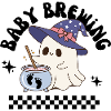 Baby Brewing Halloween Pregnancy Reveal