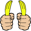 Hands Banana