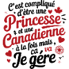 Princesse Canadienne - Fierté Rouge