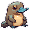 Autocollants Ornithorynque