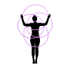 Hulahoop Silhouette