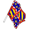 Flag Burgundy