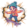 Skate Skateboard Kickflip
