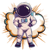 Astronaut Spaceman Weltall