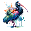 Northern Bald Ibis