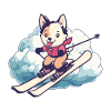 Ski ski goggles