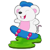 Mouse Skater Skateboard