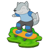 Wolf Skater Skateboard