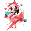 Flamingo Waterfowl Exotic