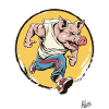 Running pig